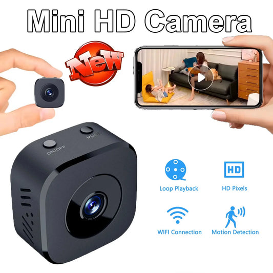 Security Camera HD Mini Full Color Night Vision High Definition WiFi Monitor Waterproof Motion Detect Surveillance Smart Home