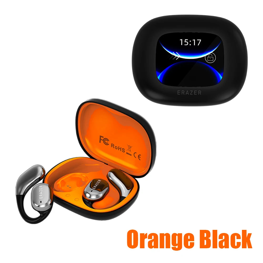 Lenovo QT02 AI Translation Wireless Earbuds with Touchscreen Charging Case