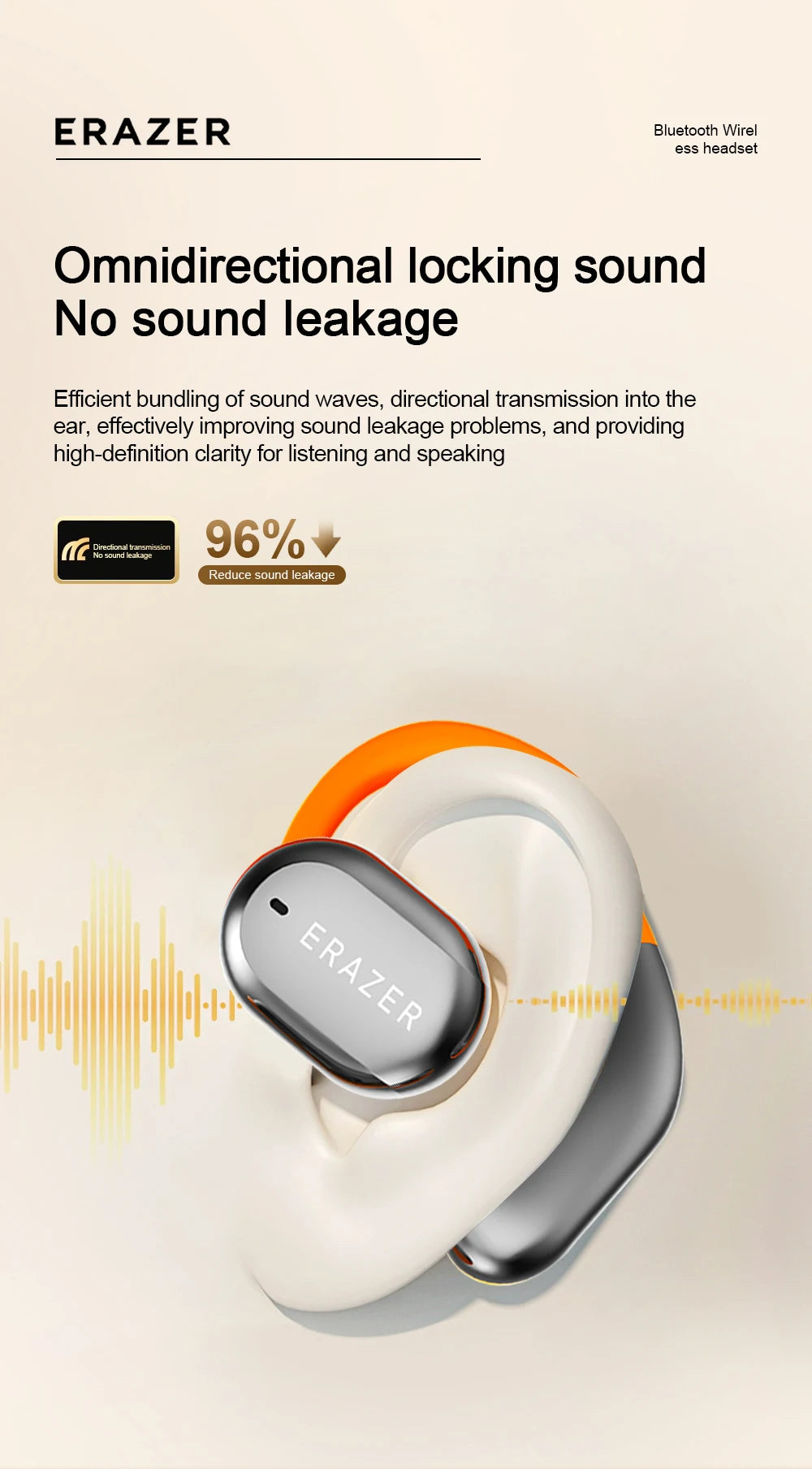 Lenovo QT02 AI Translation Wireless Earbuds with Touchscreen Charging Case