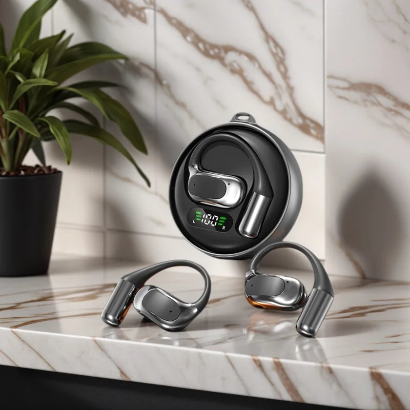 AI Real Time Translation Earbuds Portable Smart Touch Headphones Wireless Bluetooth Noise Headphones Translation 144 languages