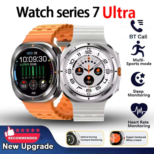 2026 New Men's Smart Watch Heart Rate Monitoring Bluetooth Calling Fitness Tracking Pedometer Stylish Smartwatch Holiday Gift