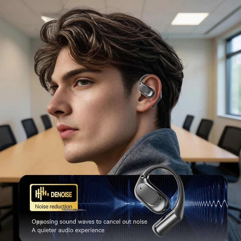 AI Real Time Translation Earbuds Portable Smart Touch Headphones Wireless Bluetooth Noise Headphones Translation 144 languages