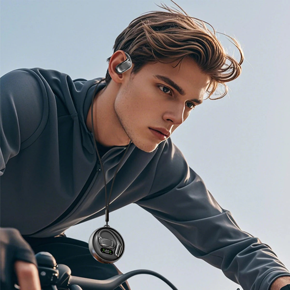 AI Real Time Translation Earbuds Portable Smart Touch Headphones Wireless Bluetooth Noise Headphones Translation 144 languages